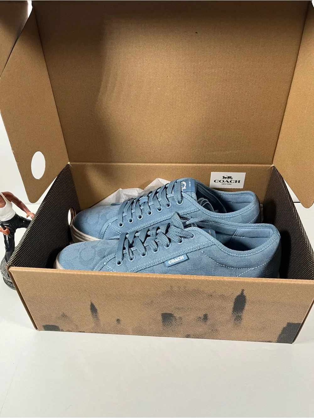 NIB Coach Canvas Sneaker size 7.5B